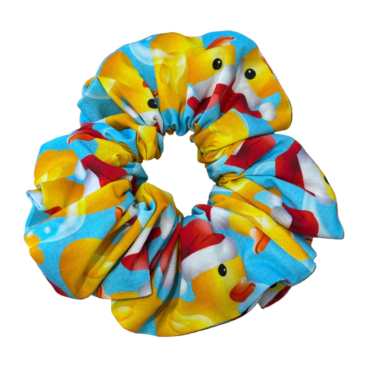 Santa Duck Scrunchie