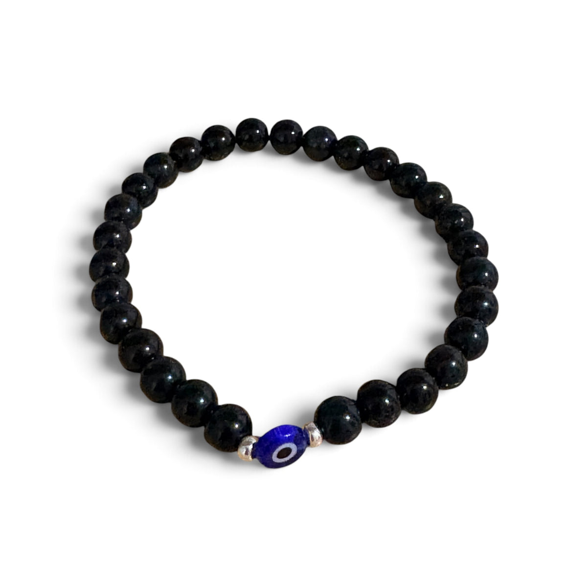 Evil Eye Black Obsidian Bracelet