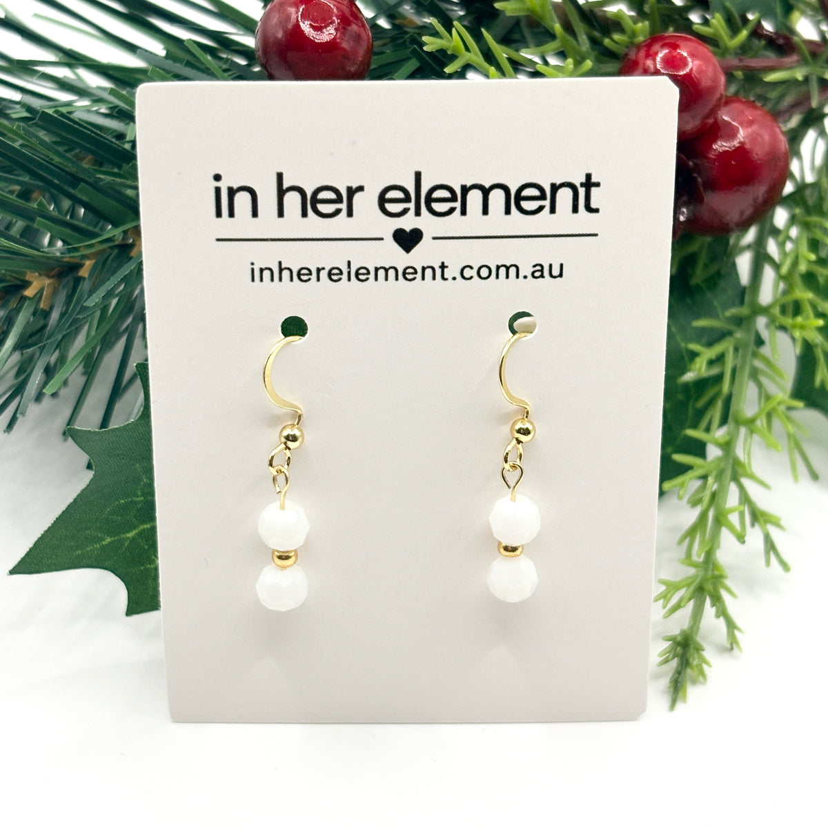 Christmas Angel Earrings