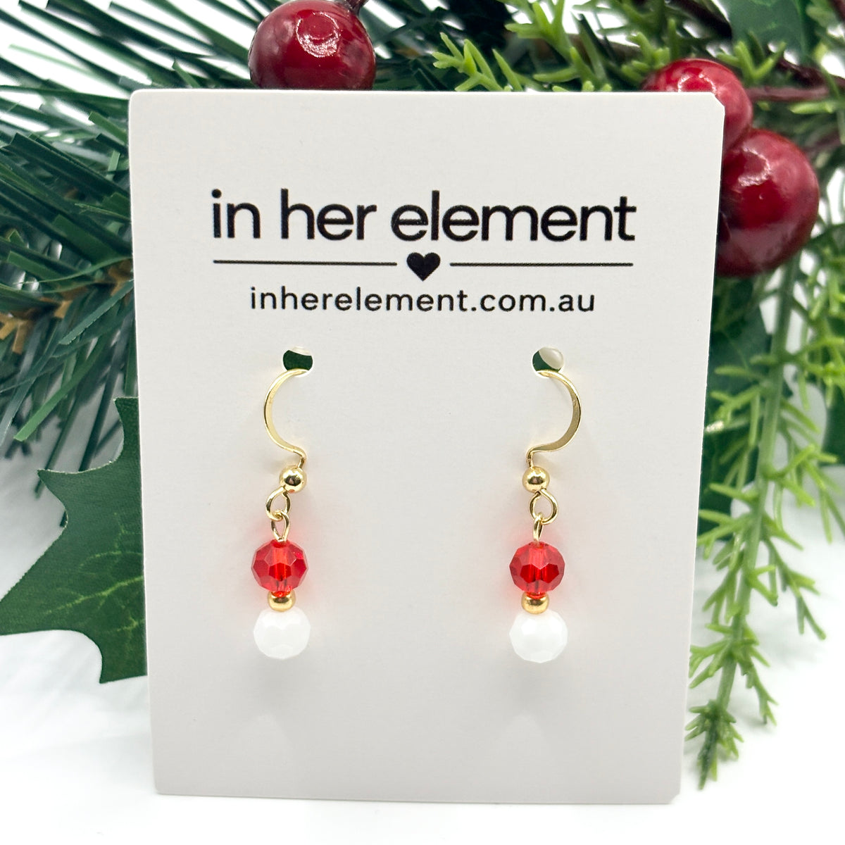 Candy Cane Earrings