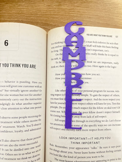 Personalised Name Bookmarks
