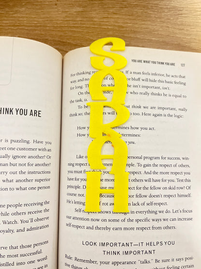 Personalised Name Bookmarks