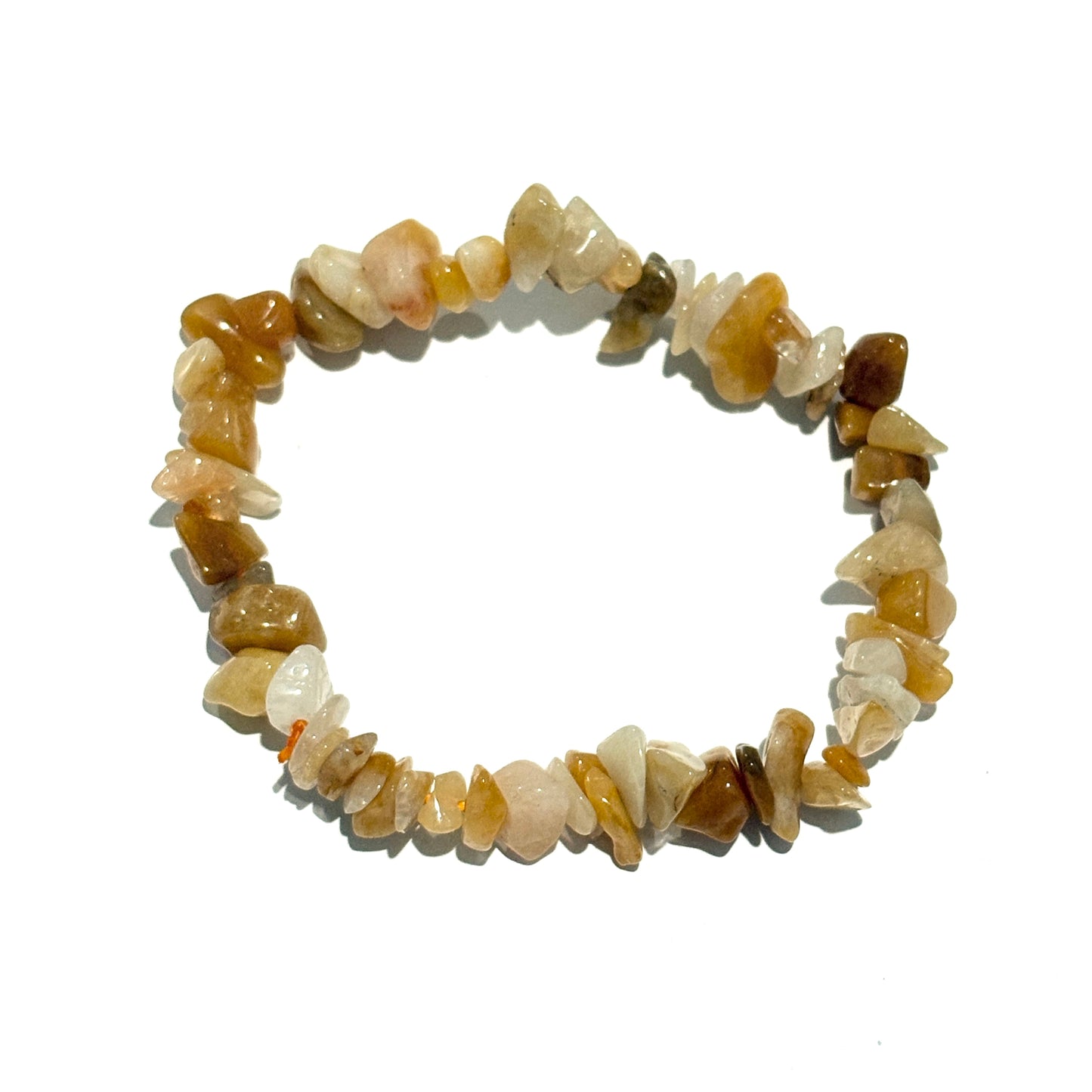 Yellow Jasper Chip Bracelet