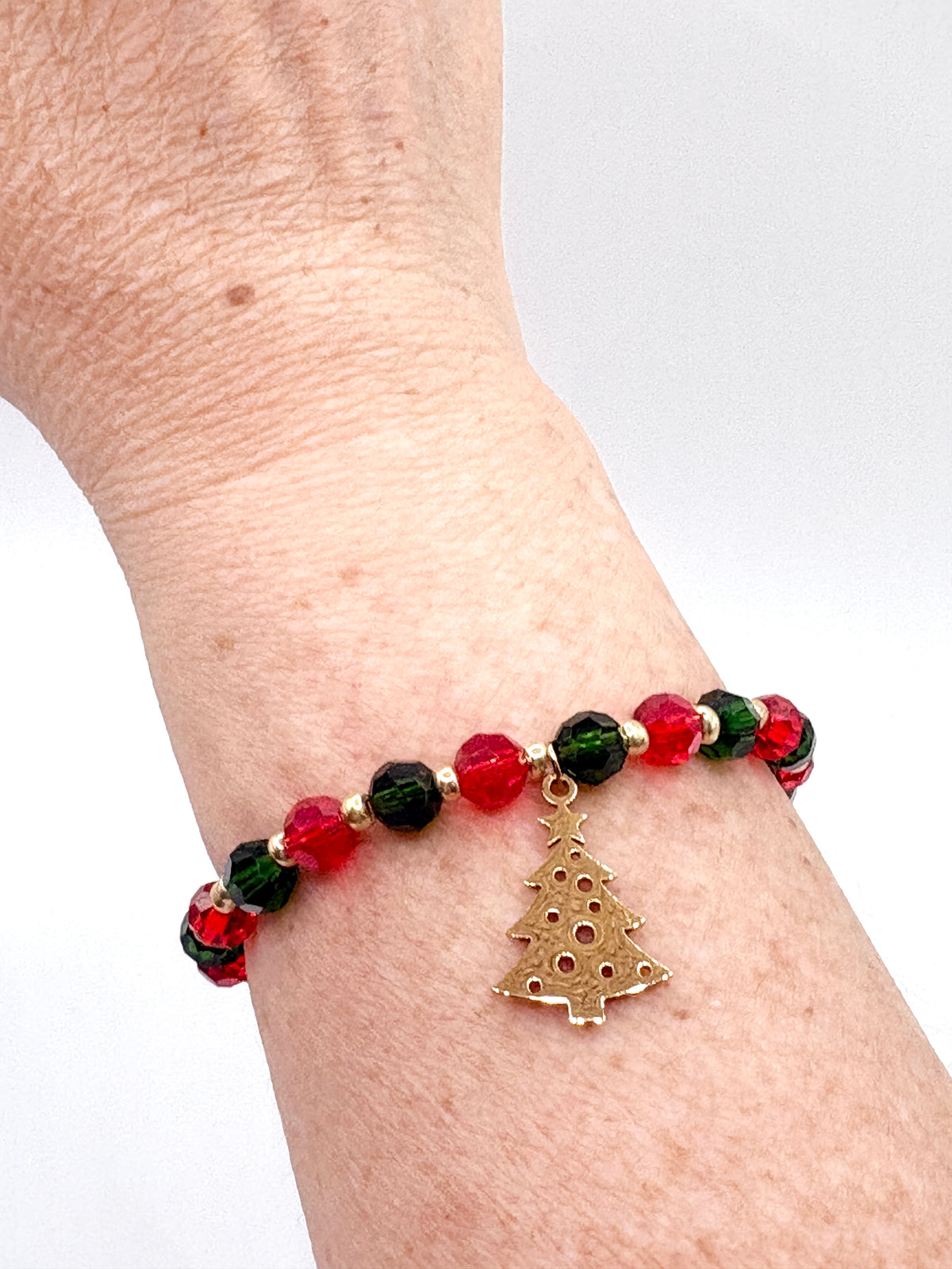 Christmas Tree Bracelet - Gold