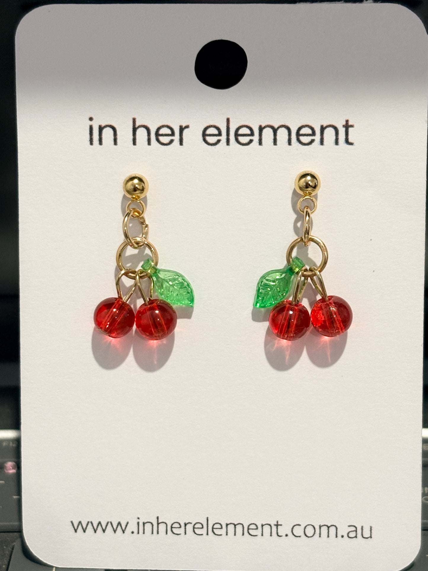 Sweet Cherry Earrings