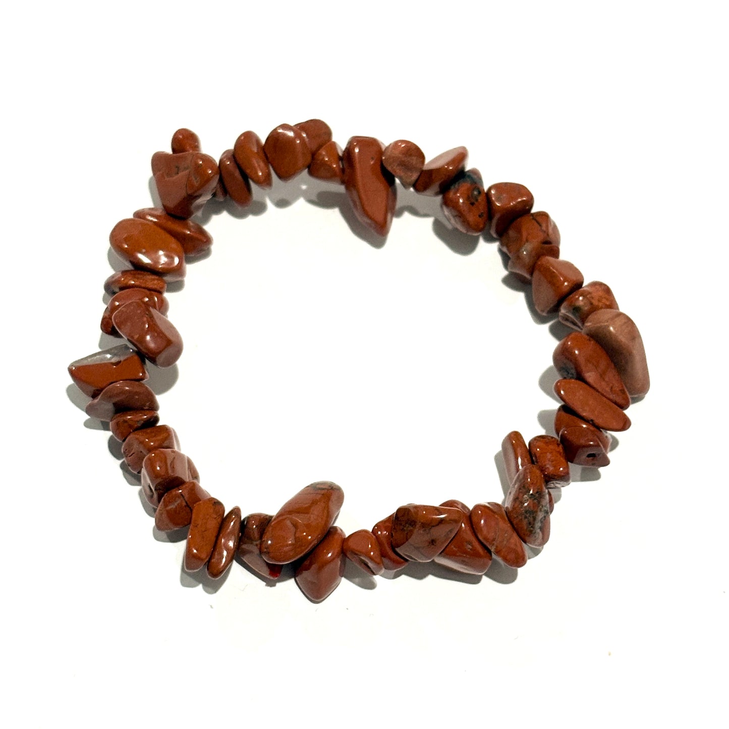 Red Jasper Crystal Chip Bracelet