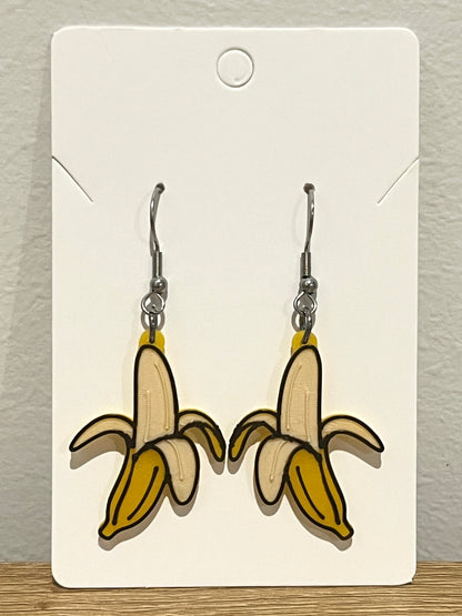Banana Earrings