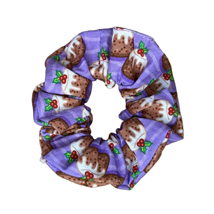 Christmas Pudding Scrunchie