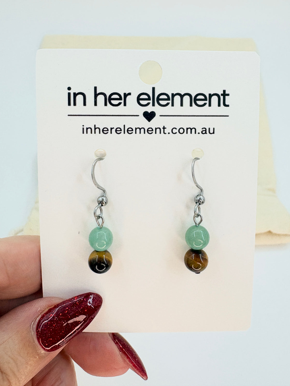 Tiger’s Eye & Green Aventurine