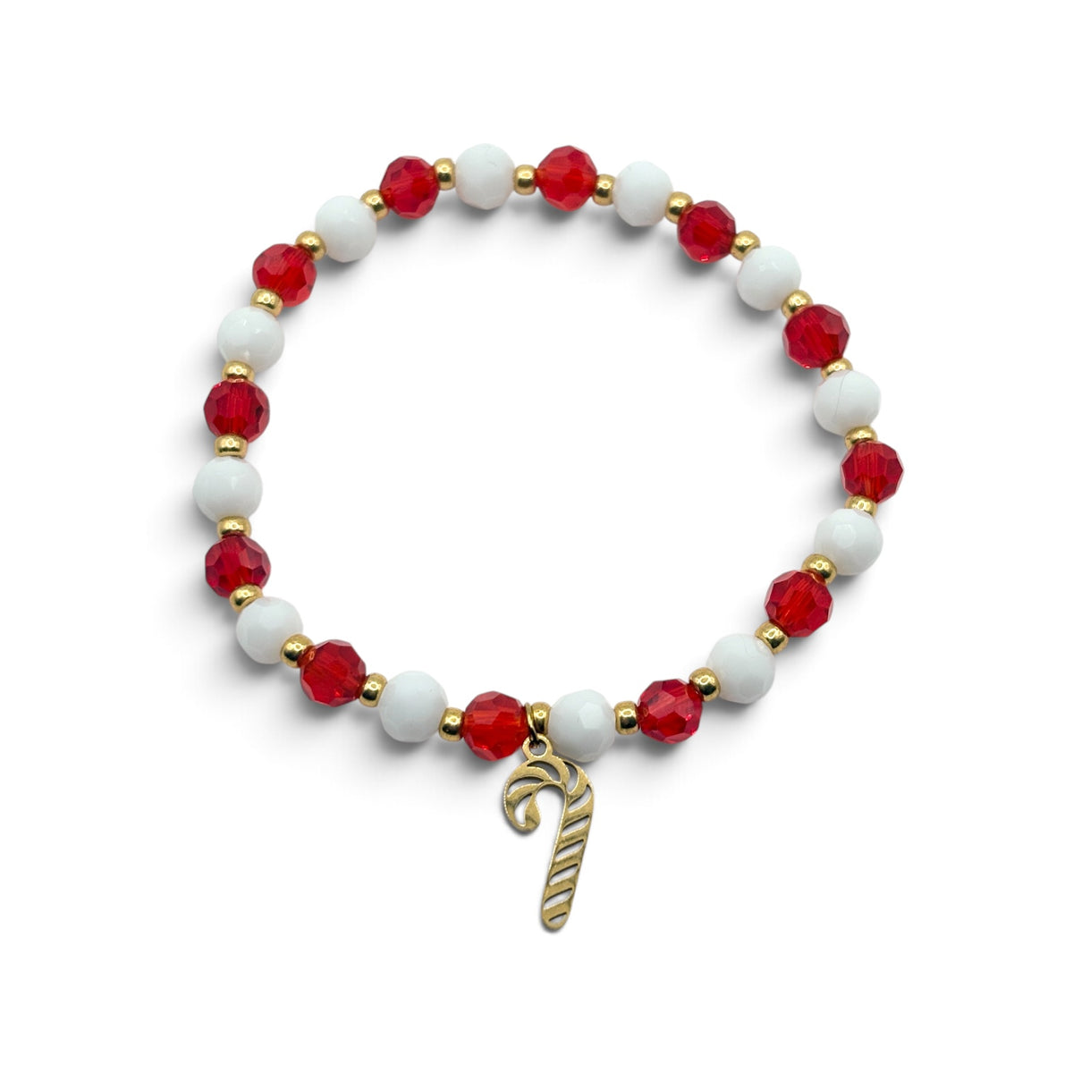 Candy Cane Bracelet - Gold