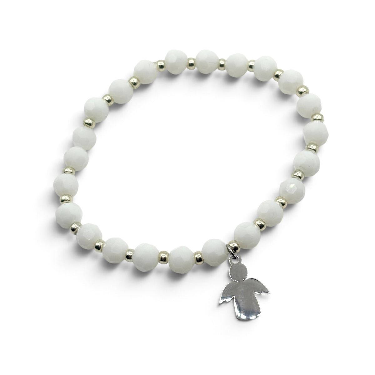 Christmas Angel Bracelet - Silver